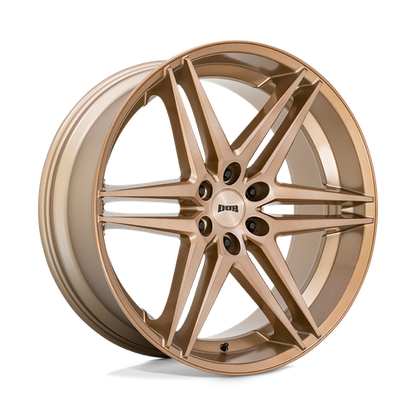 DUB 1PC S266 DIRTY DOG 24X10 30 6X135/6X5.3 Platinum Bronze