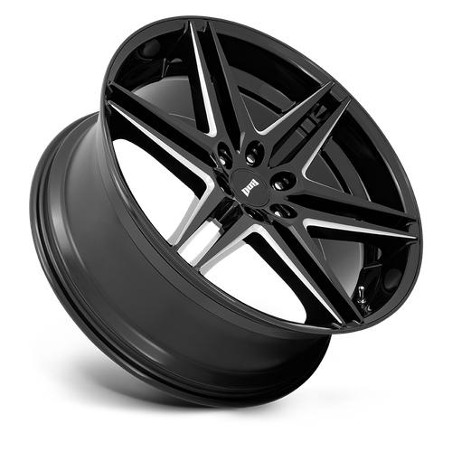 DUB 1PC S267 DIRTY DOG 26X10 25 6X139.7 GLOSSY BLACK MILLED