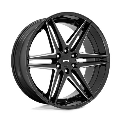 DUB 1PC S267 DIRTY DOG 26X10 30 6X135 GLOSSY BLACK MILLED