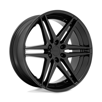 DUB 1PC S268 DIRTY DOG 24X10 30 6X135/6X5.3 All Glossy Black