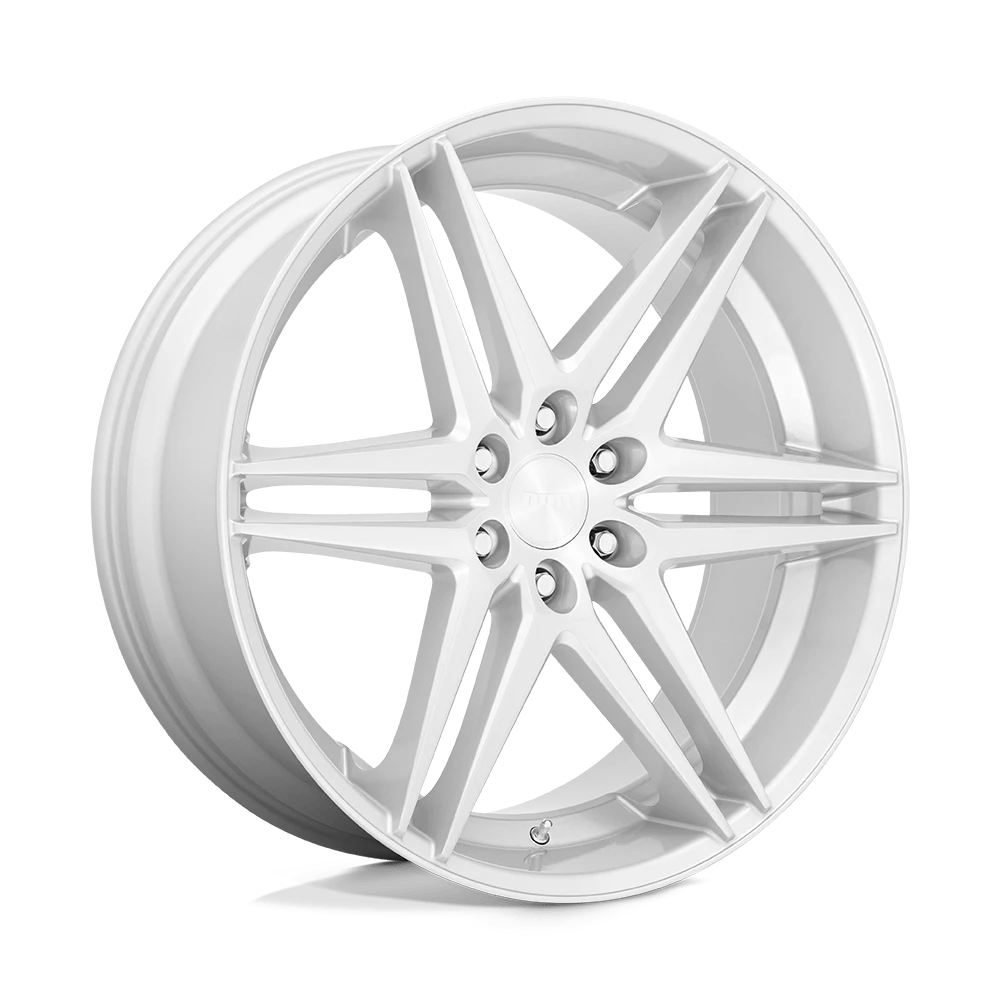 DUB 1PC S270 DIRTY DOG 24X10 25 6X139.7/6X5.5 Silver With Brushed Face