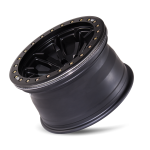 DIRTY LIFE DT-1 9303 17X9 -12 8x170 MATTE BLACK W/SIMULATED RING