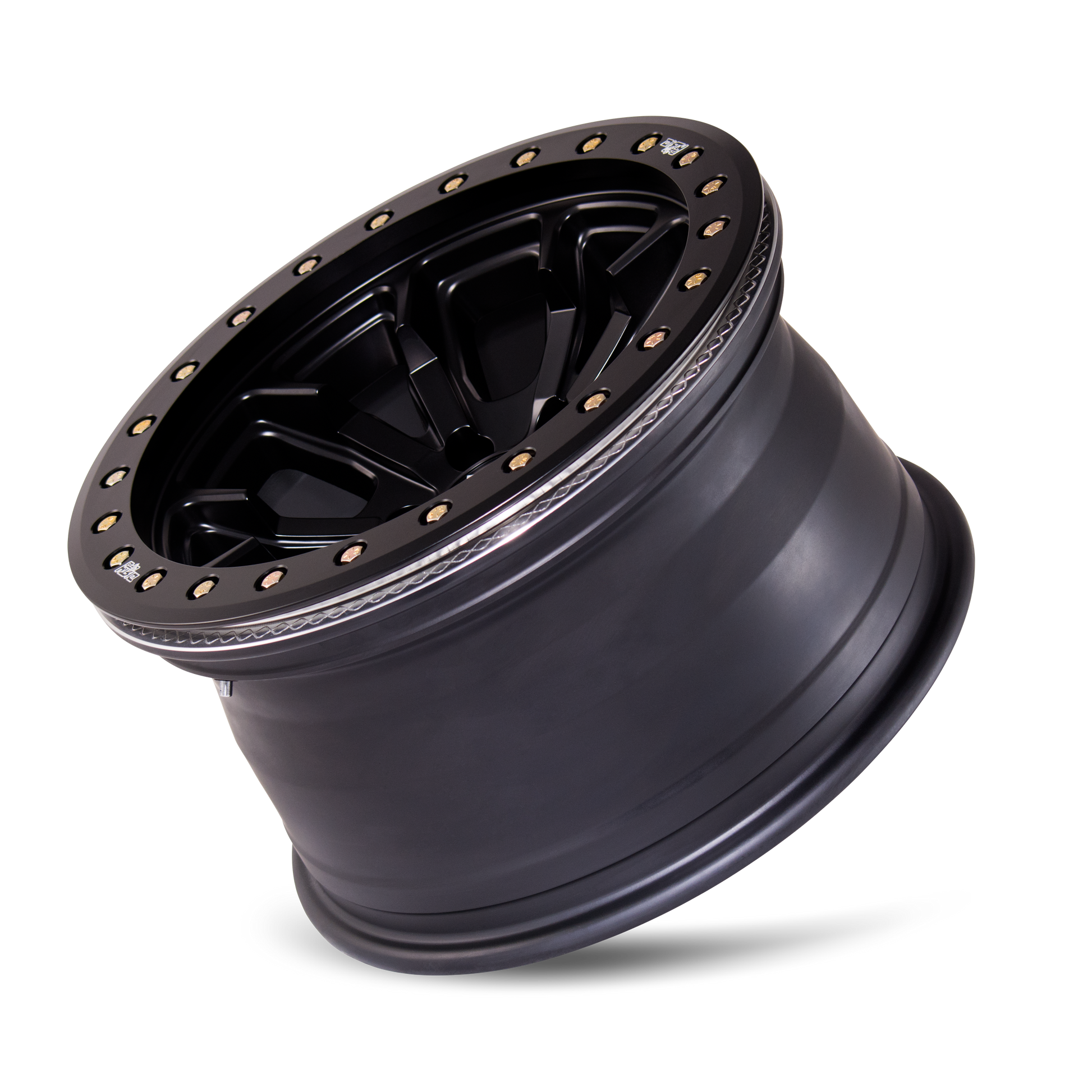 DIRTY LIFE DT-1 9303 17X9 -12 5x114.3 MATTE BLACK W/SIMULATED RING