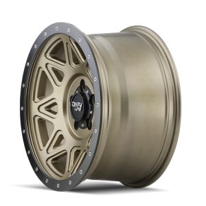 DIRTY LIFE THEORY 9305 20X9 0 5x127 MATTE GOLD W/SIMULATED RING