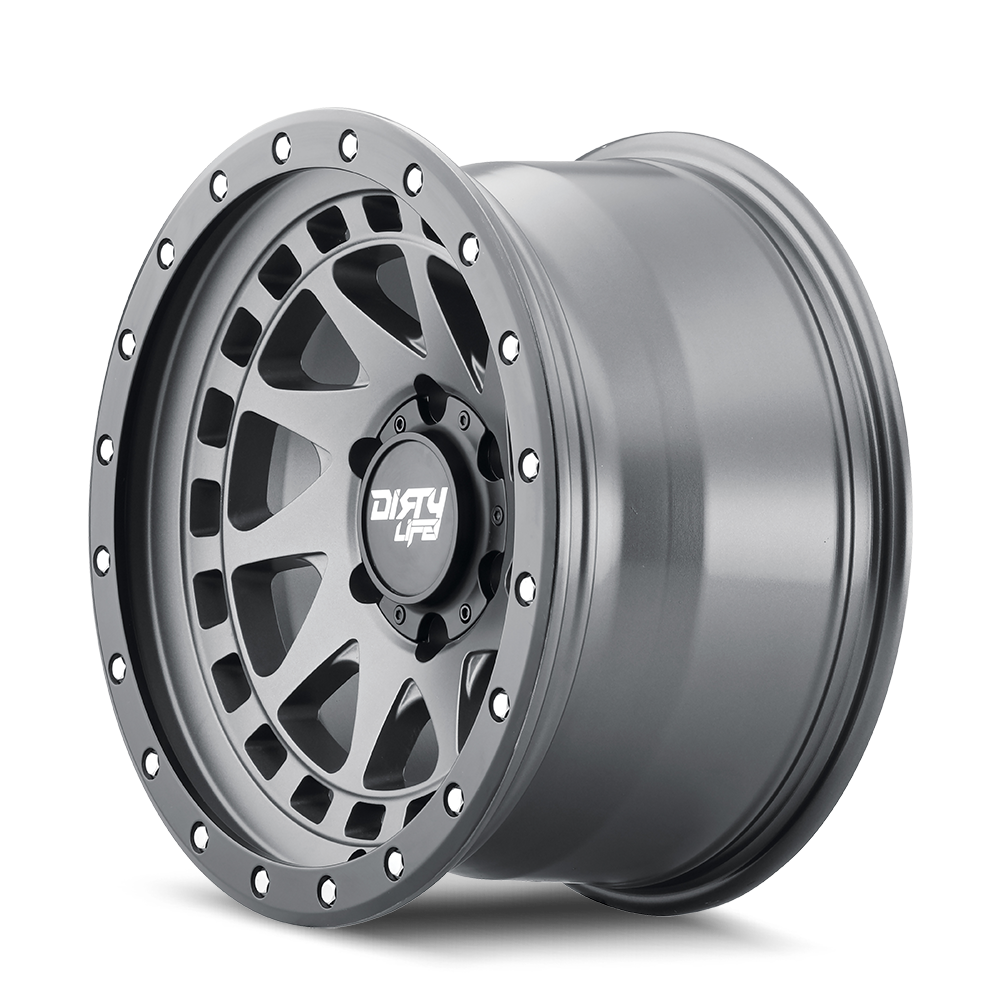 DIRTY LIFE ENIGMA PRO 9311 17X9 -38 5x127 SATIN GRAPHITE W/SIMULATED RING
