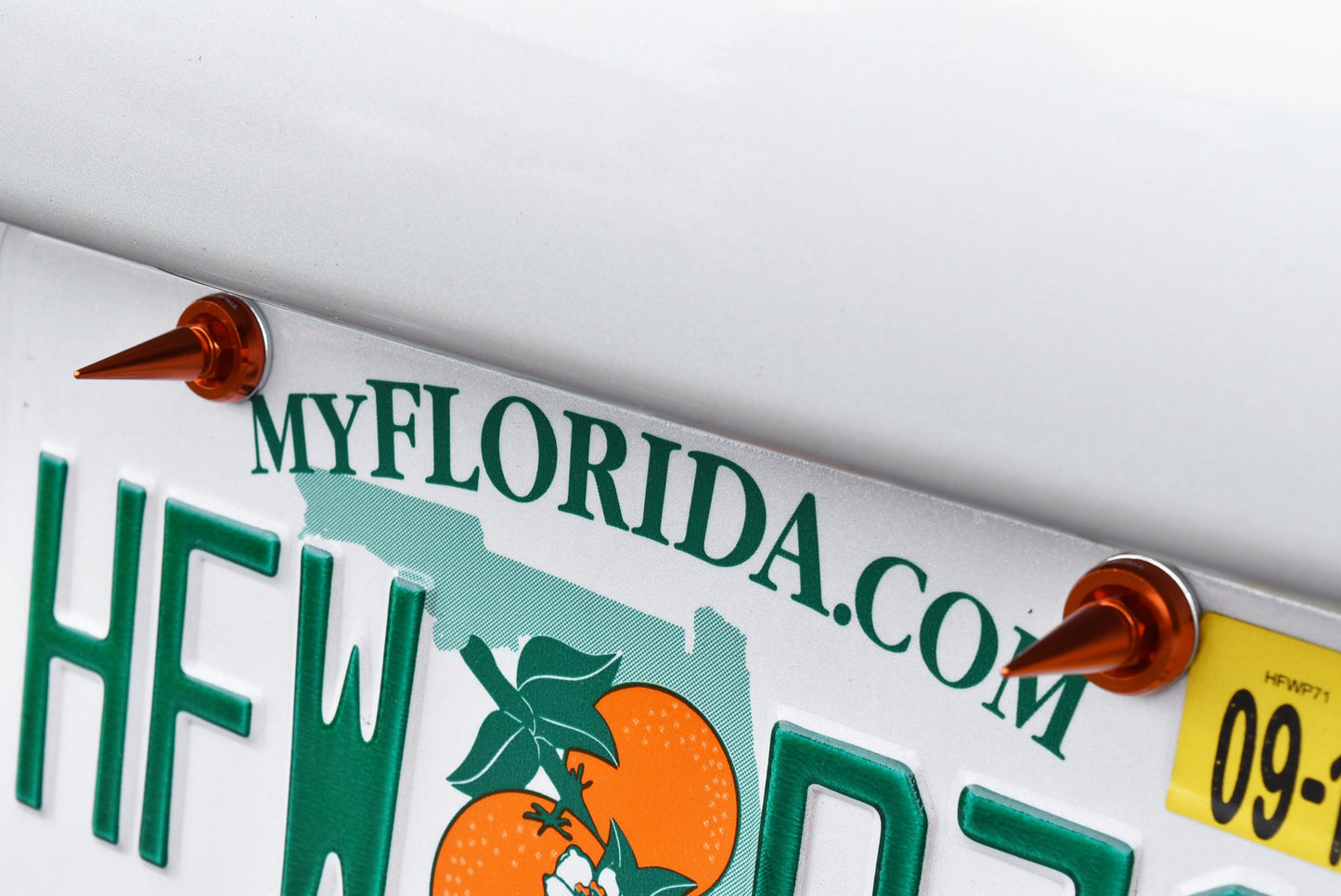 TRUE SPIKE License Plate Washer & Bullet Hardware Kit (4pc Set) LPH005/LPH006