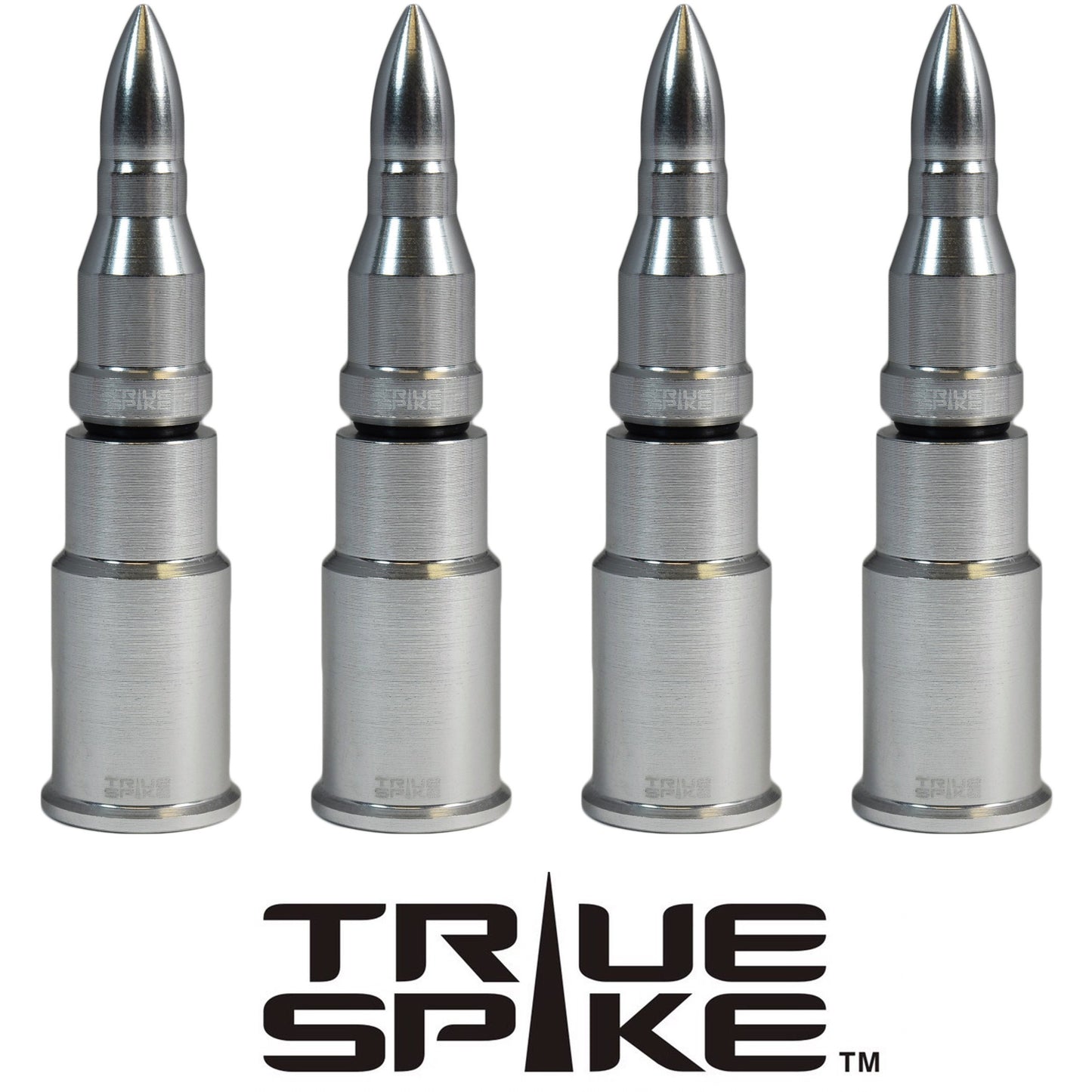 TRUE SPIKE Valve Stem Base/Valve Stem Bullet Cap (4pc Kit) WVC005/WVC006