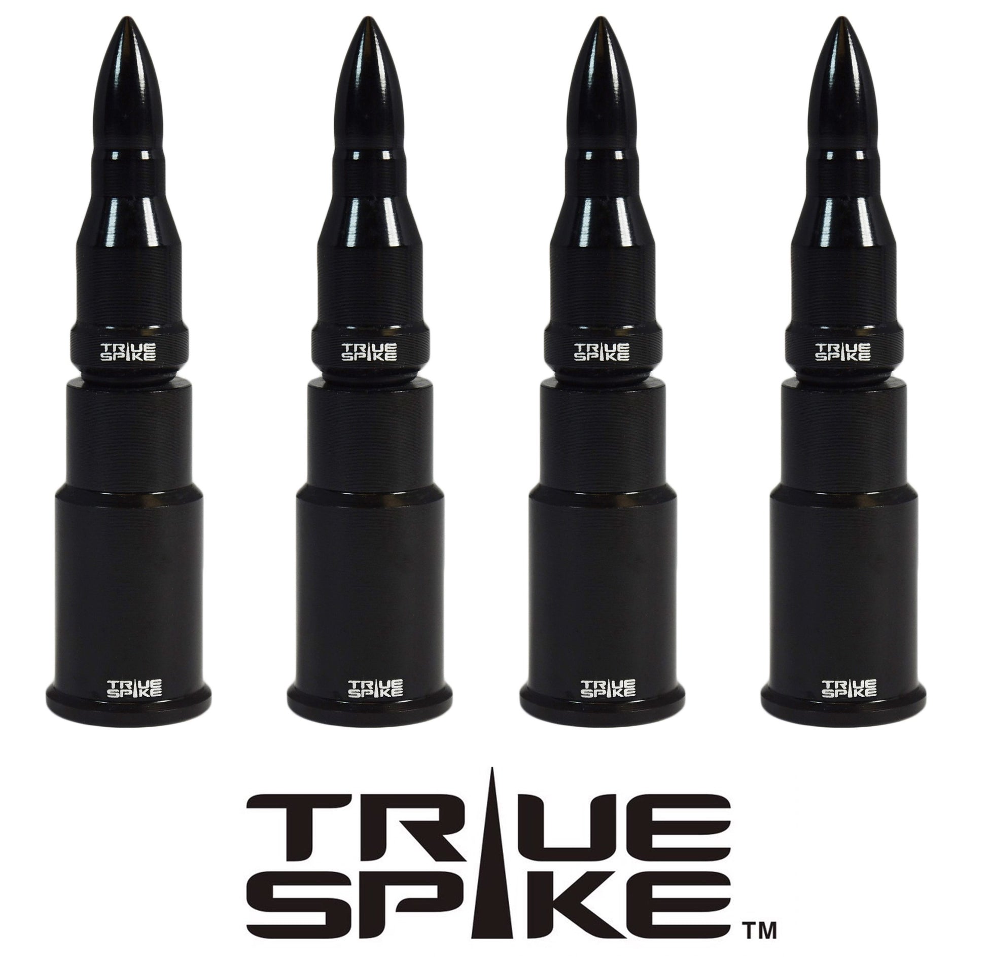 BULLET BILLET ALUMINUM AIR TIRE RIM WHEEL VALVE STEM CAP COVER KIT AVAILABLE IN MANY COLORS // PART # WVC005 WVC006