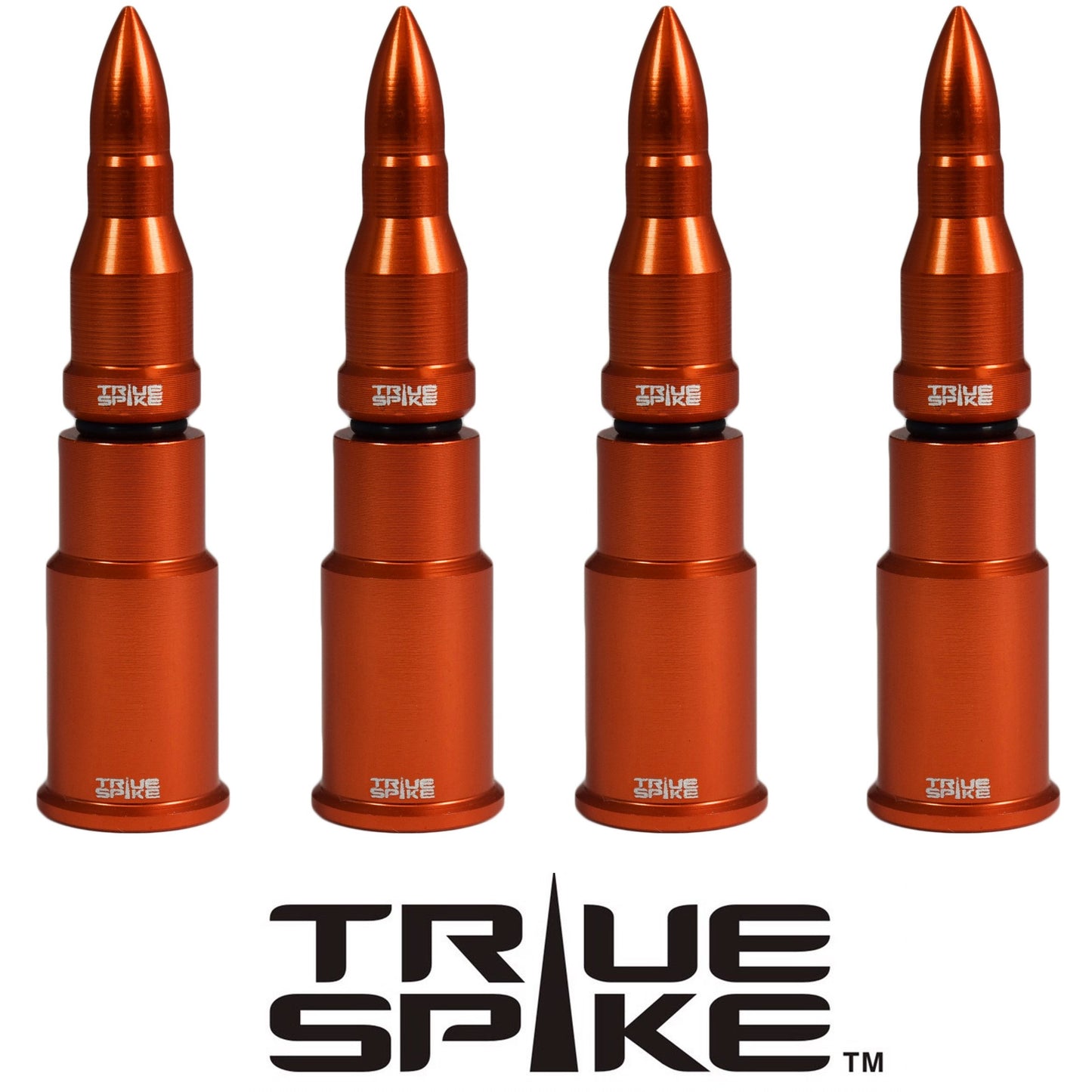 TRUE SPIKE Valve Stem Base/Valve Stem Bullet Cap (4pc Kit) WVC005/WVC006