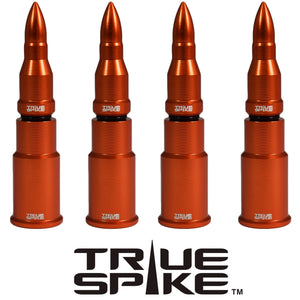 TRUE SPIKE Valve Stem Base/Valve Stem Bullet Cap (4pc Kit) WVC005/WVC006