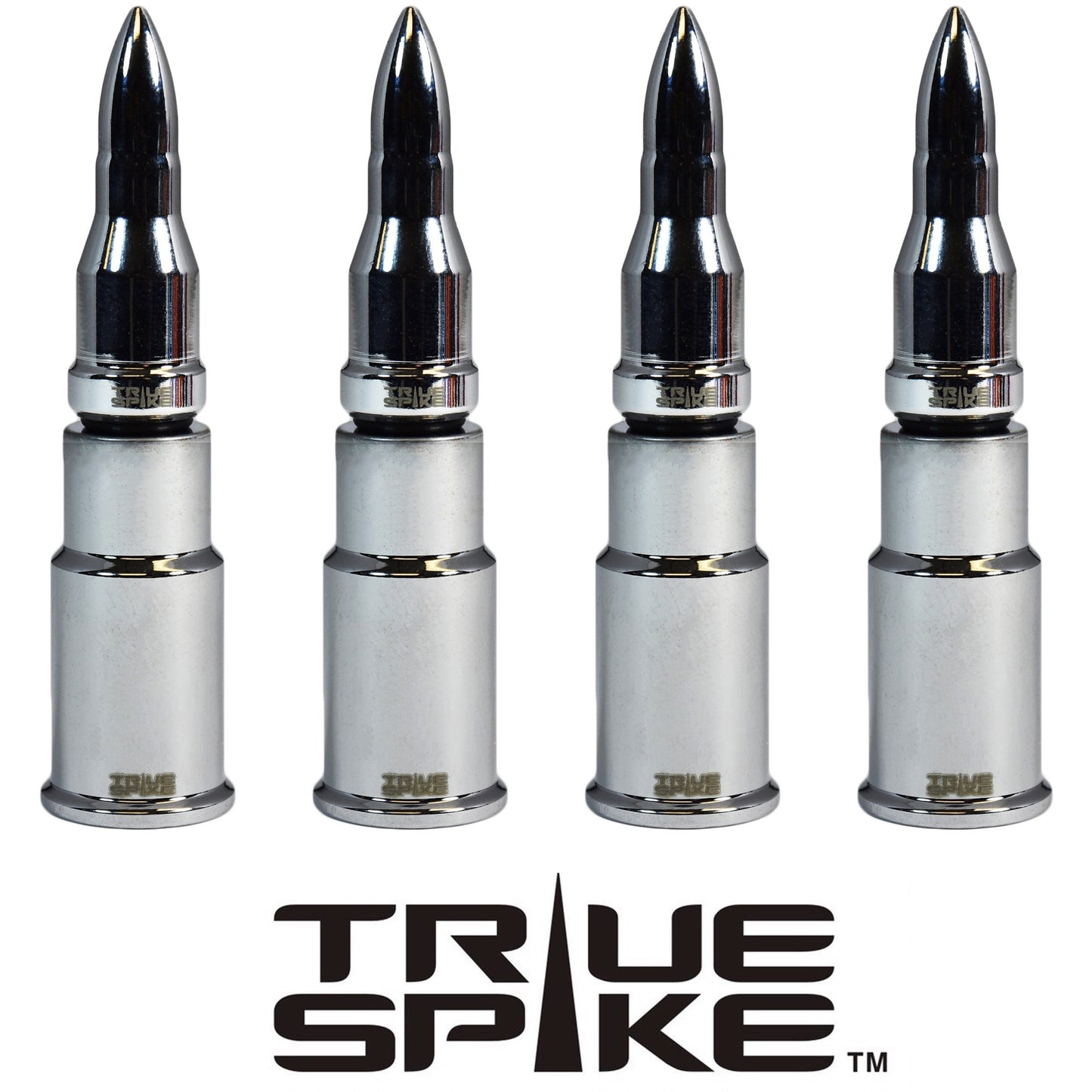 TRUE SPIKE Valve Stem Base/Valve Stem Bullet Cap (4pc Kit) WVC005/WVC006