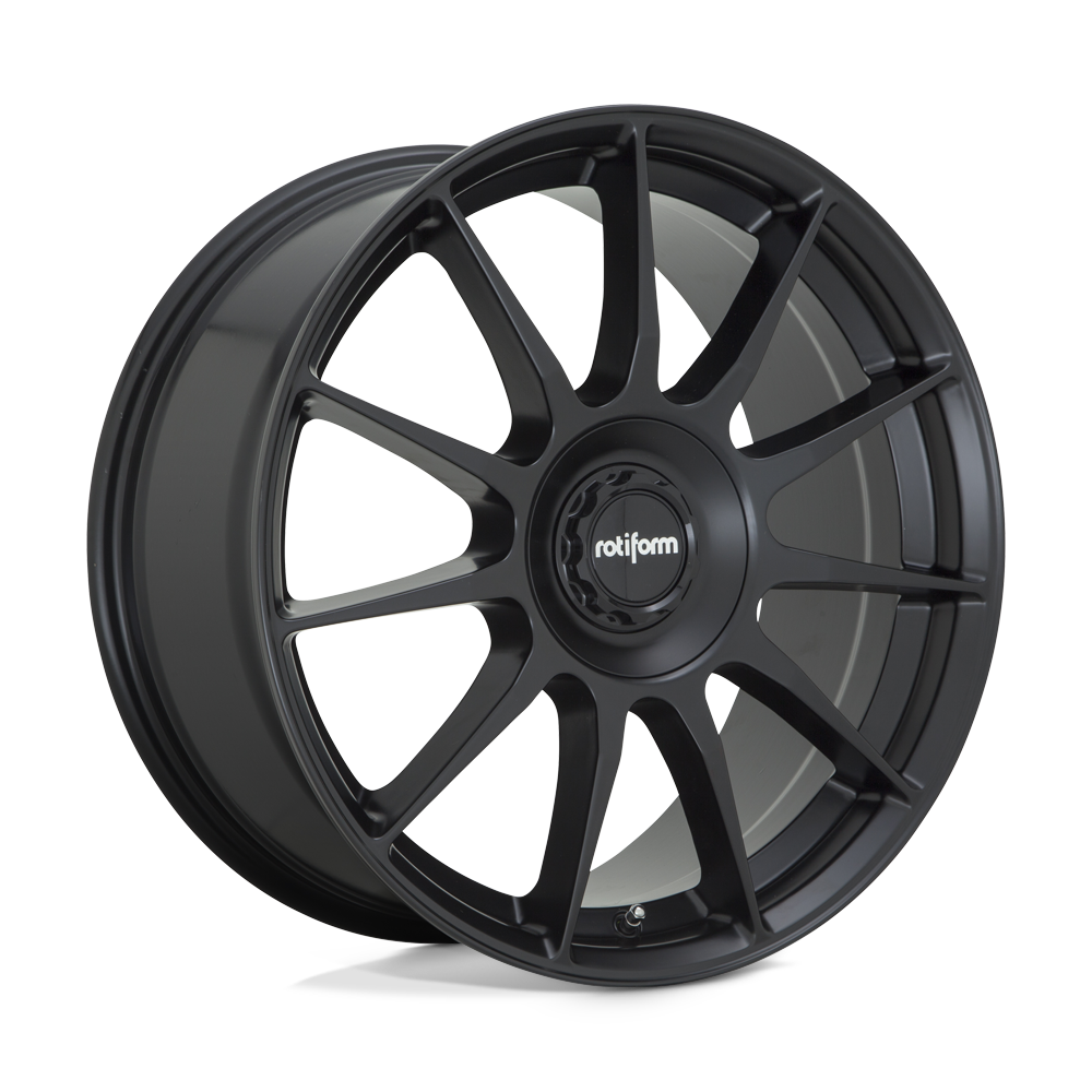ROTIFORM 1PC R168 DTM 18X8.5 35 5X112/5X120 SATIN BLACK