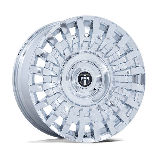 DUB 1PC DC272 HONCHO 24X10 18 BLANK CHROME