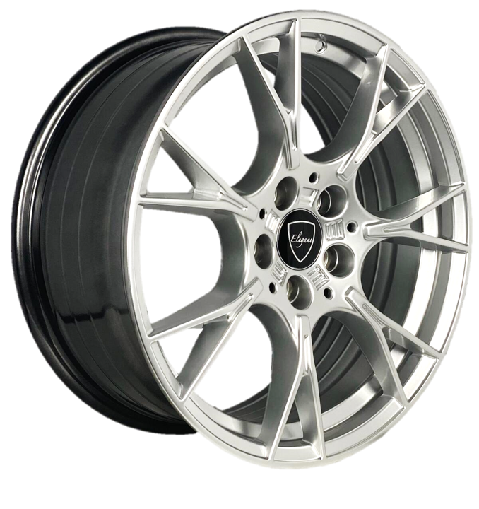 Elegant E006 18x8 35 5x114.3/Hyper Silver