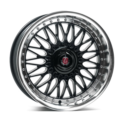 AXE EX10 18X8 40 BLANK GLOSS BLACK