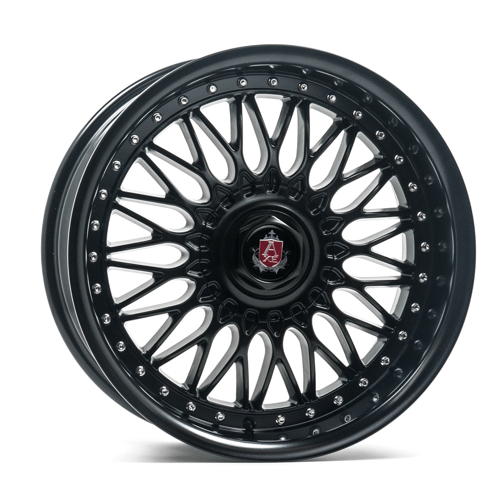 AXE EX10 18X8 40 BLANK SATIN BLACK