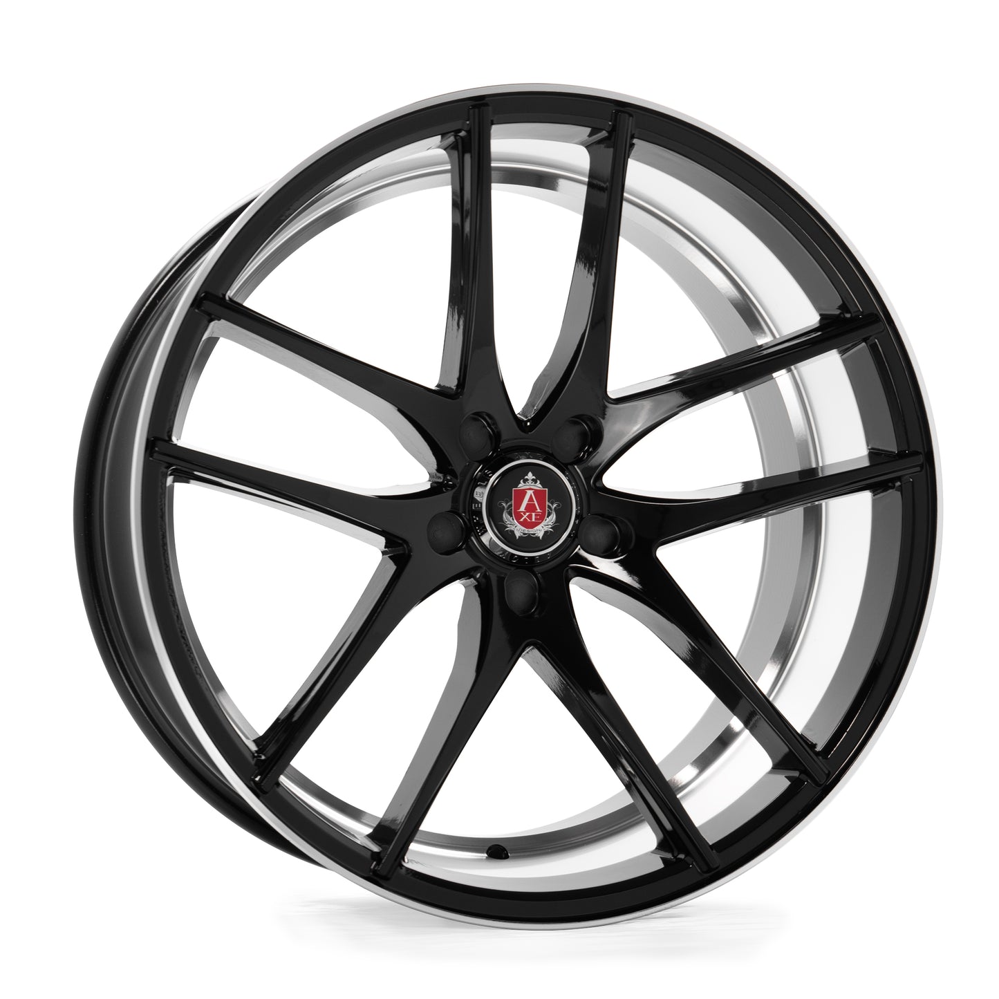 AXE EX19 20X8.5 35 BLANK GLOSS BLACK
