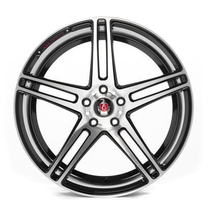 AXE EX12 19X9.5 38 BLANK BLACK AND POLISHED FACE