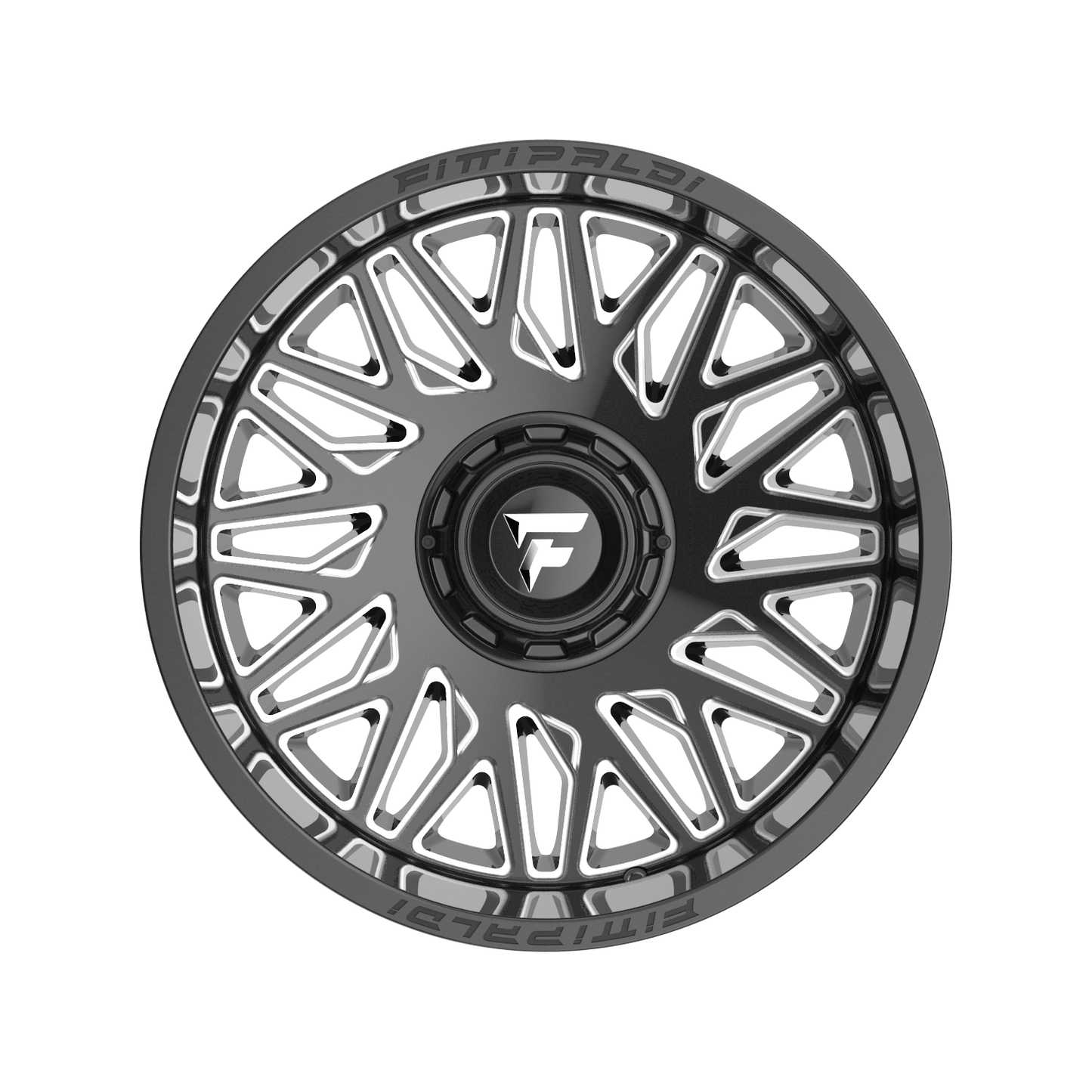 FITTIPALDI OFFROAD FA07BM 20X12, -44 , 8X170, GLOSS BLACK MILLED