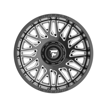 FITTIPALDI OFFROAD FA07BM 20X12, -44 , 8X170, GLOSS BLACK MILLED