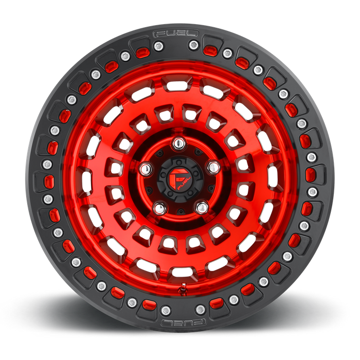Fuel 1PC D100 ZEPHYR BL - OFF ROAD ONLY 17x9 -15 5x150/5x150 CANDY RED