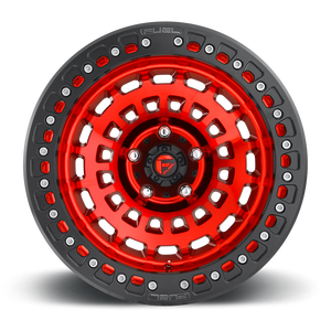 Fuel 1PC D100 ZEPHYR BL - OFF ROAD ONLY 17x9 -15 5x150/5x150 CANDY RED