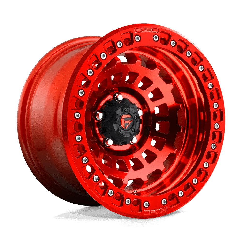 Fuel 1PC D100 ZEPHYR BL - OFF ROAD ONLY 17x9 -38 5x127/5x5.0 CANDY RED