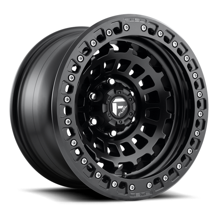 Fuel 1PC D101 ZEPHYR BL - OFF ROAD ONLY 17x9 -15 5x127/5x5.0 MATTE BLACK