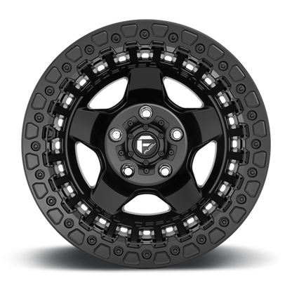 Fuel 1PC D118 WARP BEADLOCK 17x9 -15 6x139.7/6x5.5 Matte Black
