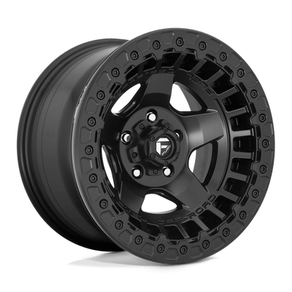 Fuel 1PC D118 WARP BEADLOCK 17x9 -15 6x139.7/6x5.5 Matte Black