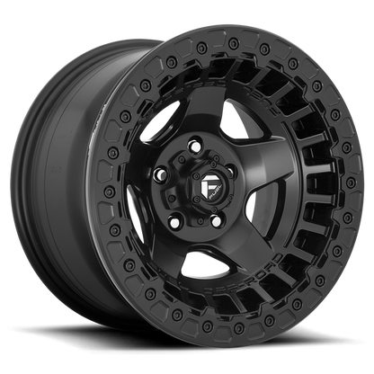 Fuel 1PC D118 WARP BEADLOCK 17x9 -15 6x139.7/6x5.5 Matte Black