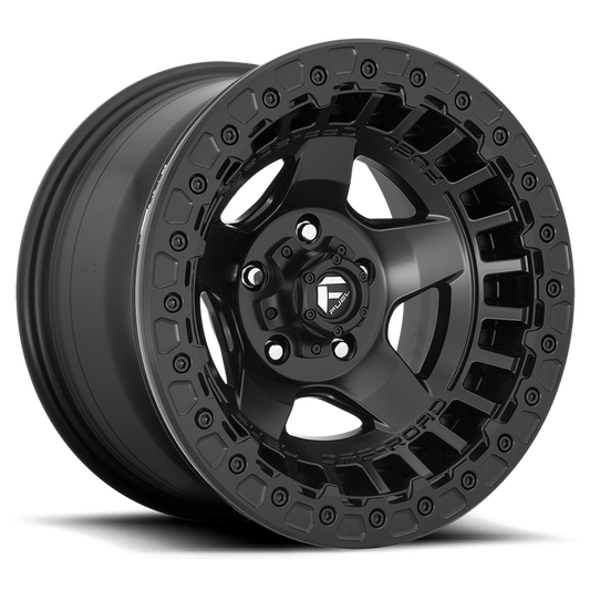 Fuel 1PC D118 WARP BEADLOCK 17x9 -15 6x139.7/6x5.5 Matte Black