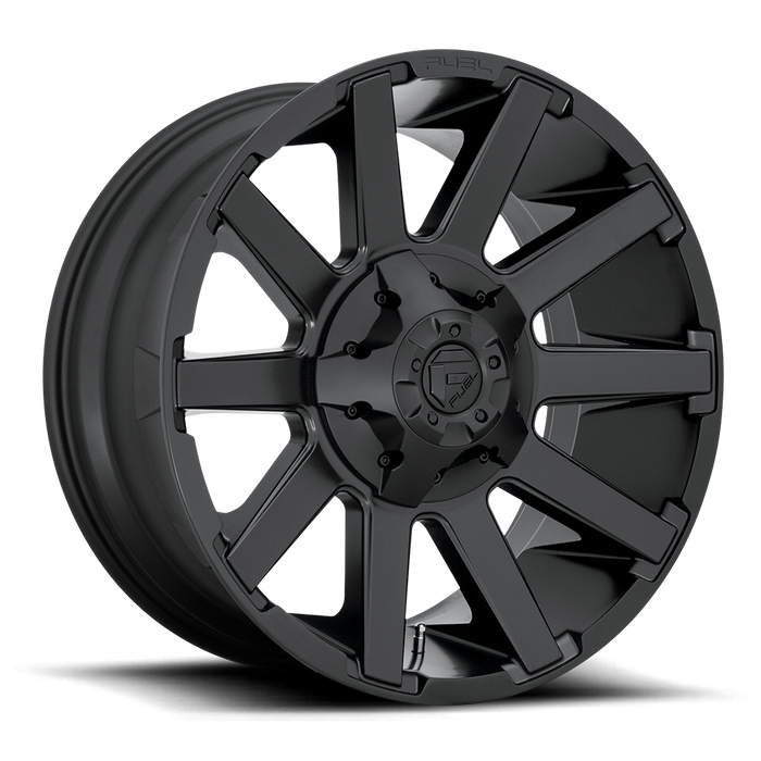 Fuel 1PC D437 CONTRA 20X9 20 8X170/8X6.7 Satin Black