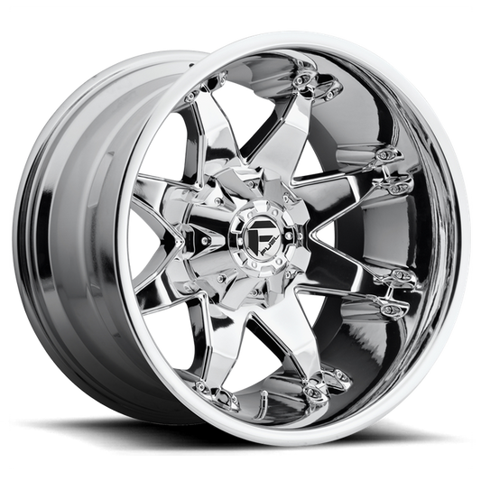 Fuel 1PC D508 OCTANE 20x9 1 6x135/6x139.7/6x135/5.5 CHROME PLATED