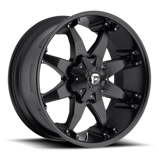 Fuel 1PC D509 OCTANE 18x9 -12 5x114.3/5x127/5x4.5/5.0 MATTE BLACK