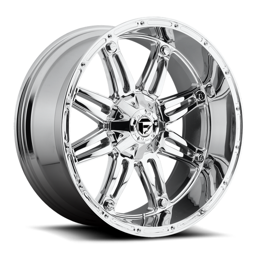 Fuel 1PC D530 HOSTAGE 18X9 20 8X165.1/8X6.5 CHROME PLATED