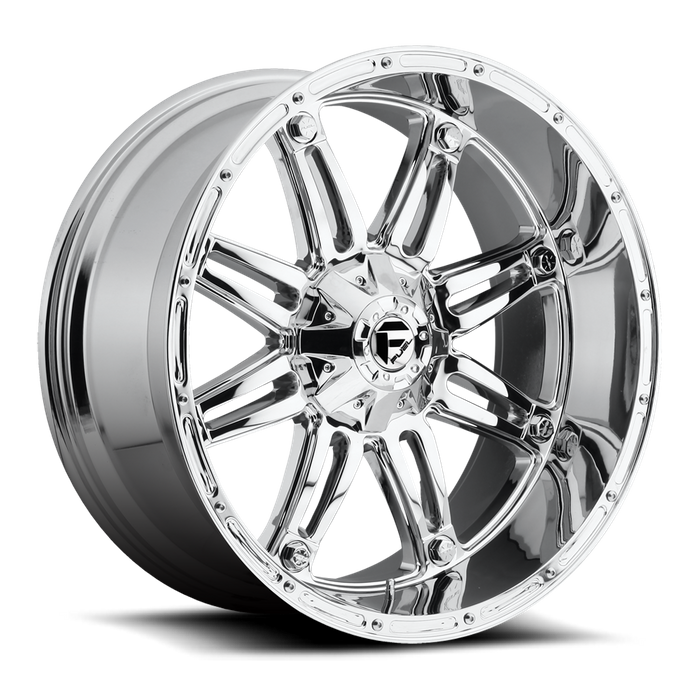 Fuel 1PC D530 HOSTAGE 18x9 -12 8x170/8x6.7 CHROME PLATED