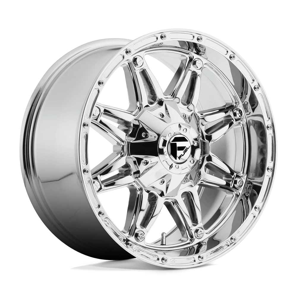 Fuel 1PC D530 HOSTAGE 20X14 -76 6X135/6X139.7 CHROME PLATED