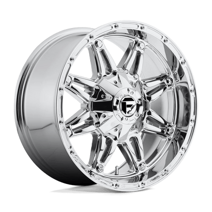 Fuel 1PC D530 HOSTAGE 20X14 -76 6X135/6X139.7 CHROME PLATED