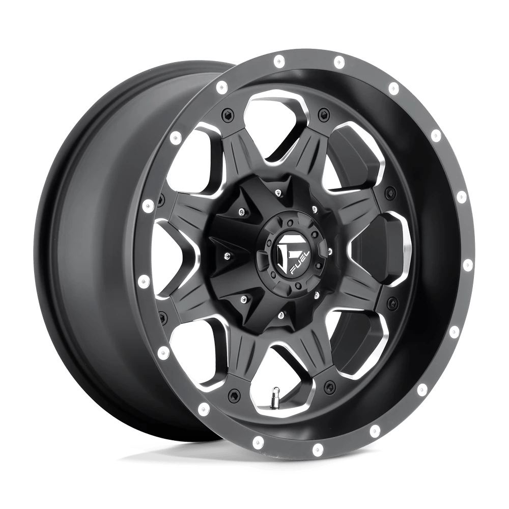 Fuel 1PC D534 BOOST 18X9 1 5X139.7/5X150 MATTE BLACK MILLED