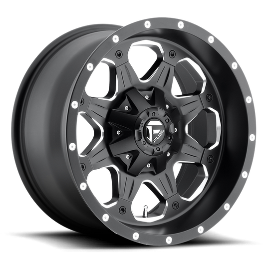 Fuel 1PC D534 BOOST 17x9 1 6x135/6x139.7/6x135/5.5 MATTE BLACK MILLED