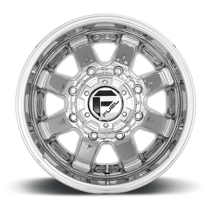 Fuel 1PC D536 MAVERICK 17x6.5 -140 8x165.1/8x6.5 CHROME PLATED