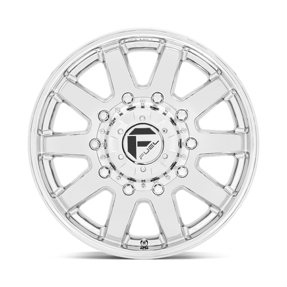 Fuel 1PC D536 MAVERICK 20X8.25 105 10X225/10X225 CHROME PLATED