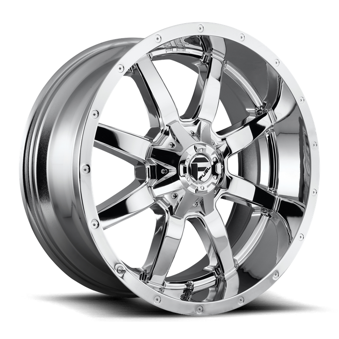 Fuel 1PC D536 MAVERICK 22x9.5 20 6x135/6x139.7/6x135/5.5 CHROME PLATED