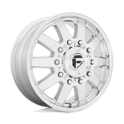 Fuel 1PC D536 MAVERICK 20X8.25 105 10X225/10X225 CHROME PLATED