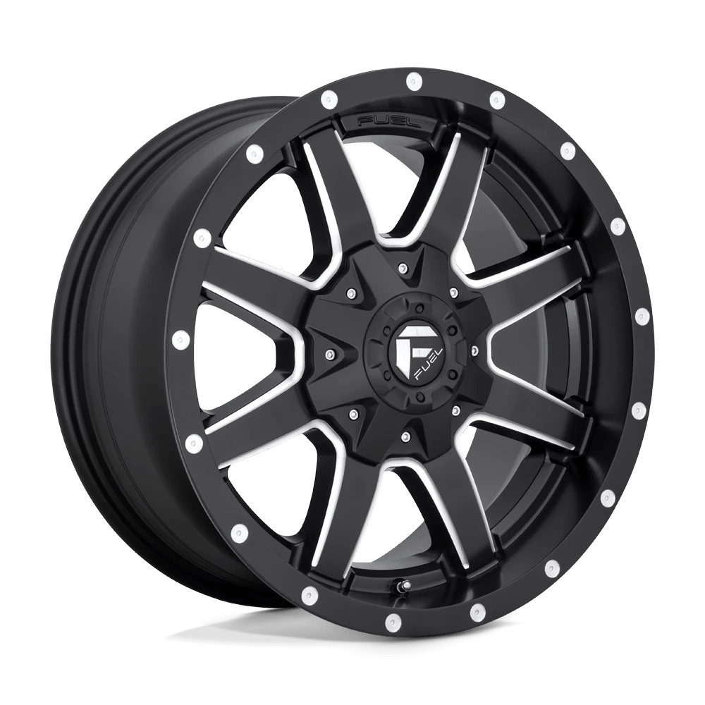 Fuel 1PC D538 MAVERICK 20x8.25 -201 8x200/8x200 MATTE BLACK MILLED
