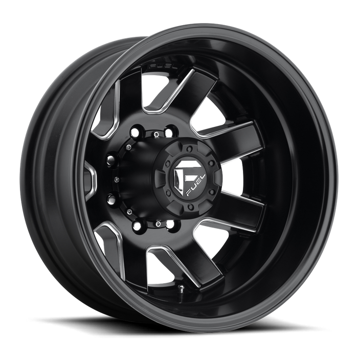 Fuel 1PC D538 MAVERICK 17x6.5 -140 8x210/8x8.3 MATTE BLACK MILLED