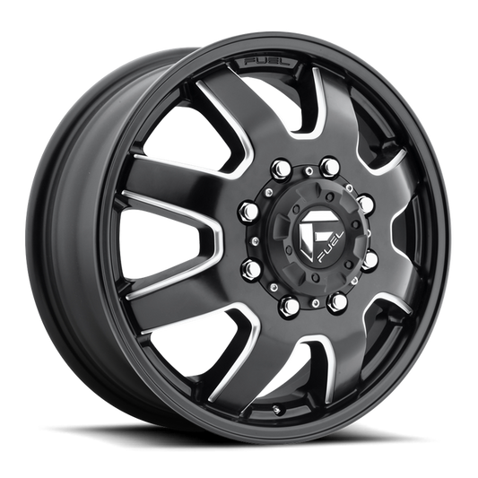 Fuel 1PC D538 MAVERICK 17x6.5 116 8x210/8x8.3 MATTE BLACK MILLED