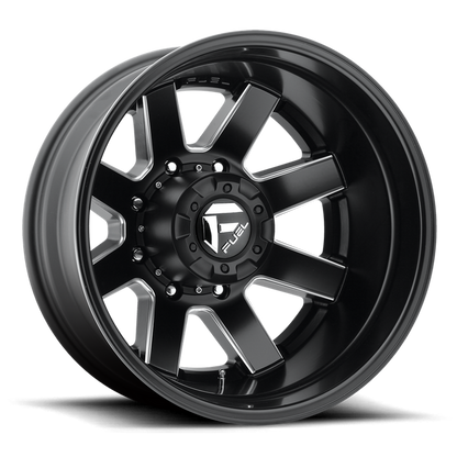Fuel 1PC D538 MAVERICK 22x8.25 -201 8x170/8x6.7 MATTE BLACK MILLED