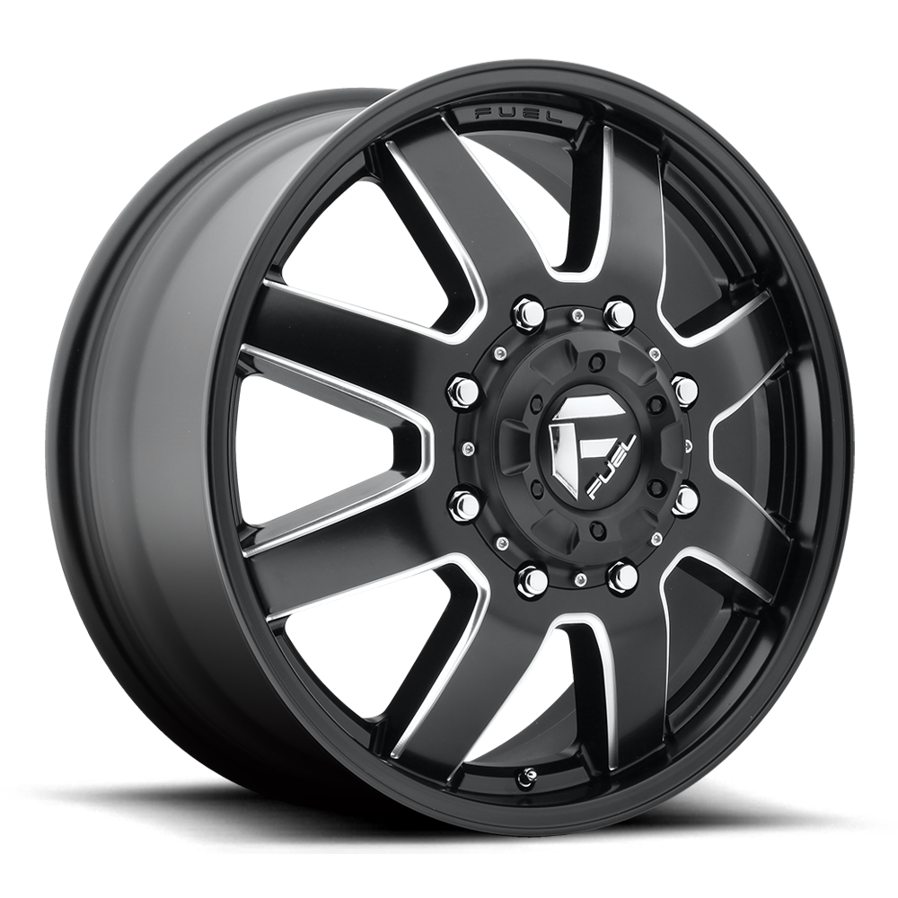 Fuel 1PC D538 MAVERICK 20x8.25 -221 8x165.1/8x6.5 MATTE BLACK MILLED